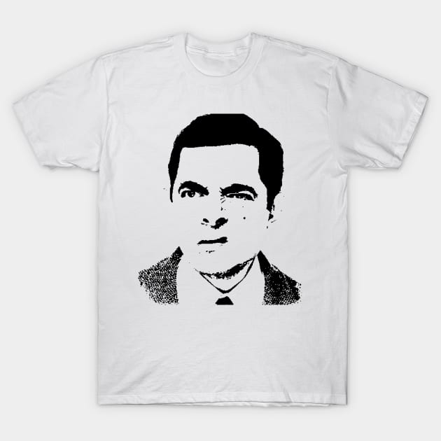 Mister Bean Pop Art Portrait T-Shirt by phatvo